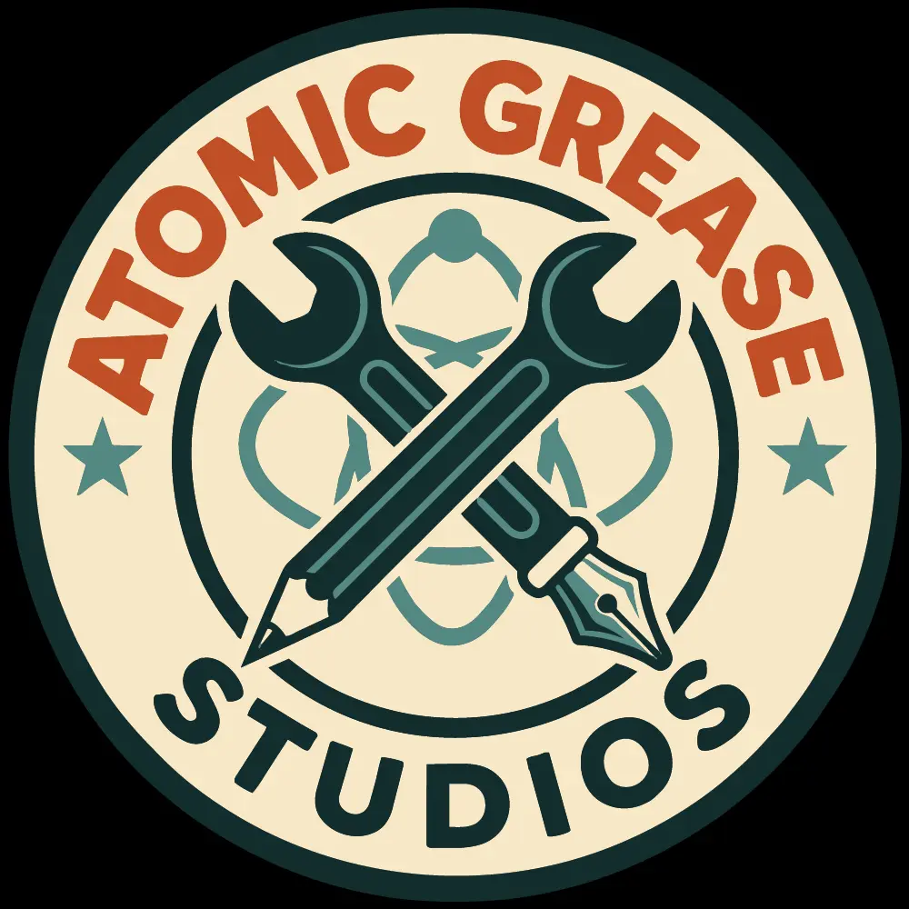 Shield on Black — logo illustration